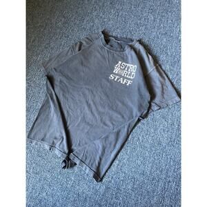 Astroworld Staff Travis Scott Faded Tshirt Wish You Were Here Size XL